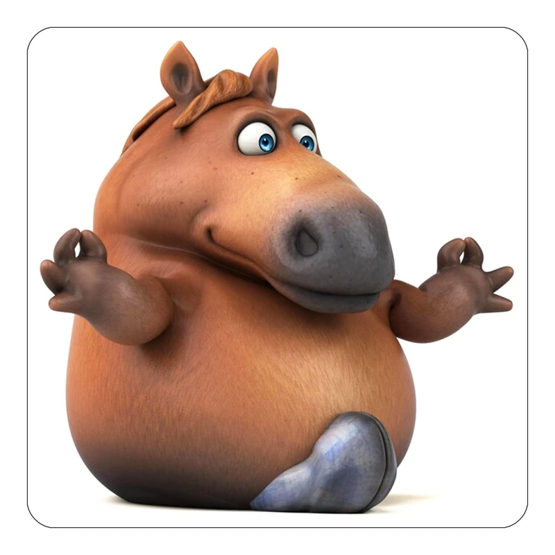 مگنت کاکتی طرح حیوانات کارتونی مدل mp28429