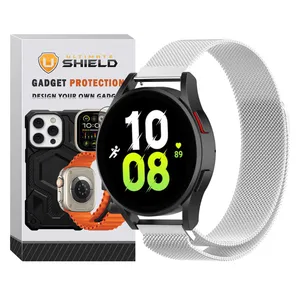 بند آلتیمیت شیلد مدل Milanese_Loop UL مناسب برای ساعت هوشمند سامسونگ Galaxy Watch 5 40mm / Watch 5 44mm / Watch 5 Pro 45mm