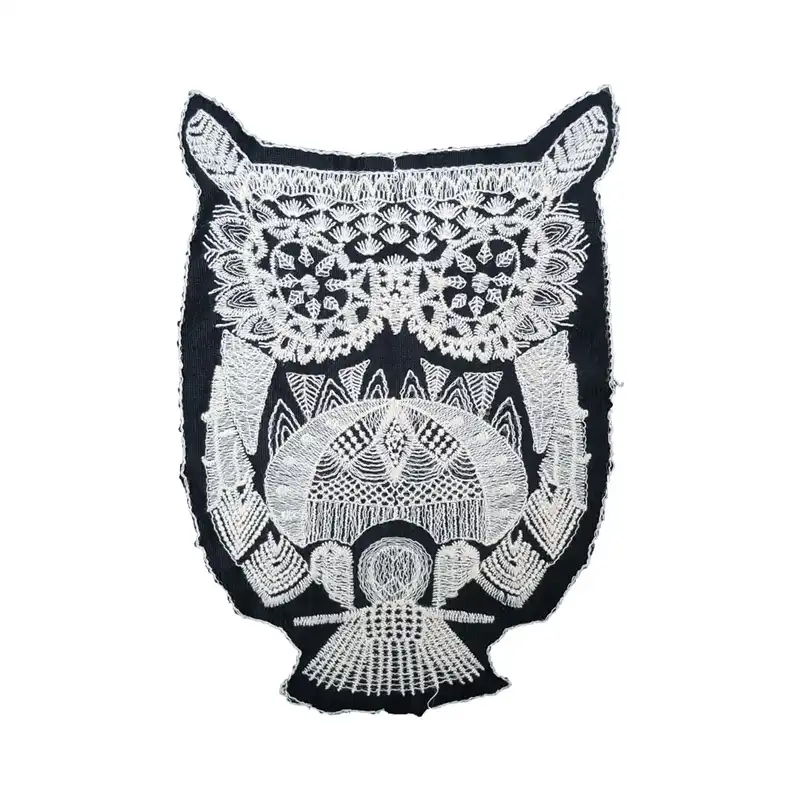 استیکر پارچه و لباس مدل بوف کور