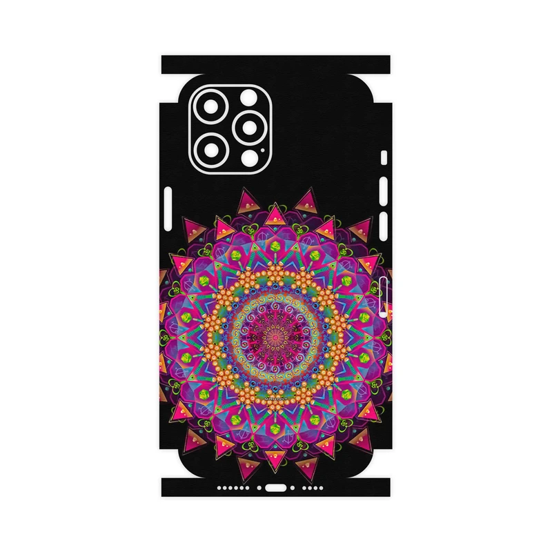 برچسب پوششی ماهوت مدل Mandala Design 5-FullSkin مناسب برای گوشی موبایل اپل iPhone 12 Pro Max