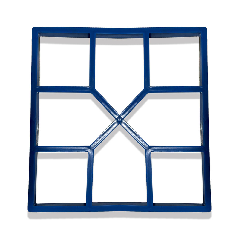 قالب سنگ فرش مدل نامنظم و پنجره ای  بسته دو عددی