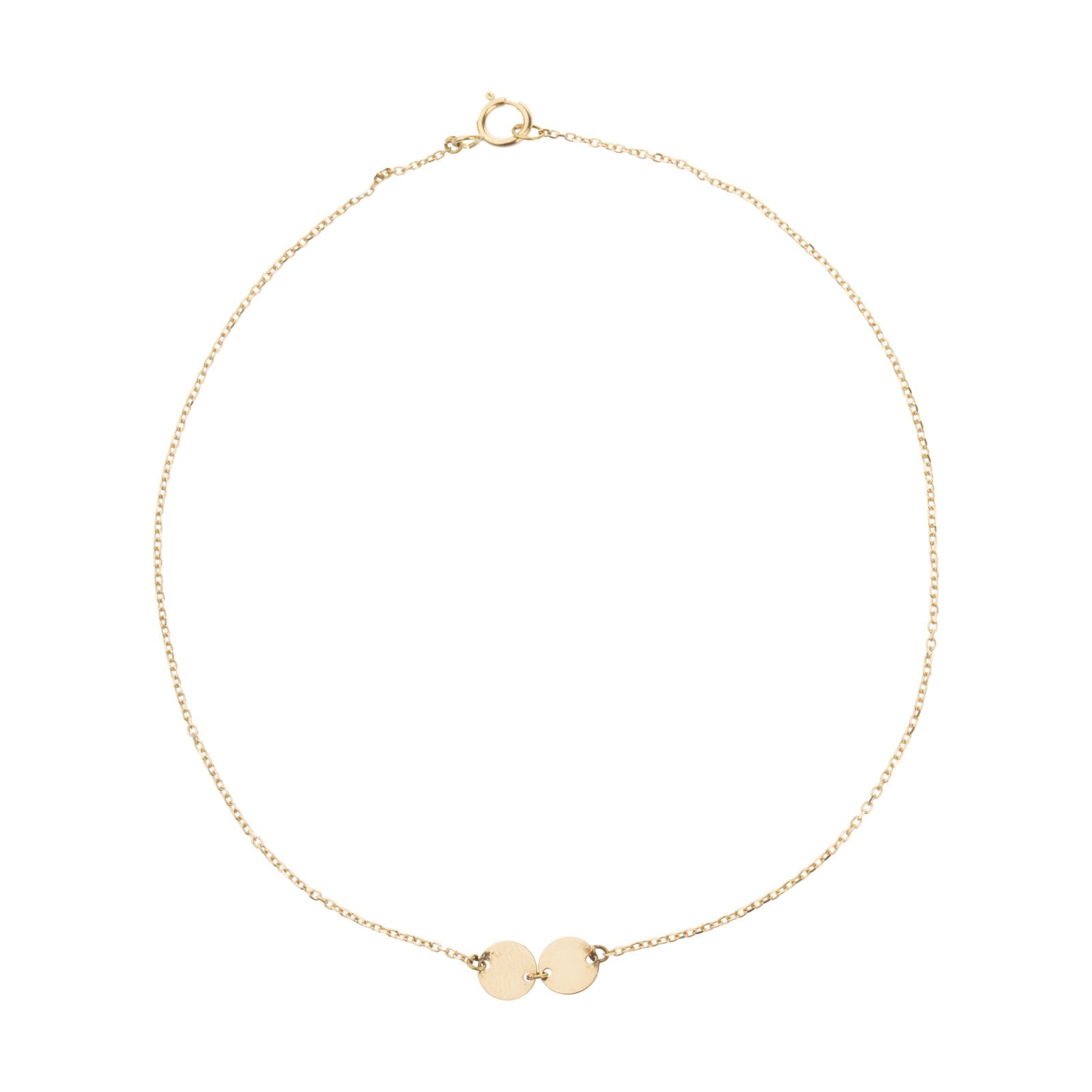 پابند طلا 18 عیار زنانه قیراط طرح دایره کد GH4400 پابند طلا 18 عیار زنانه قیراط طرح دایره کد GH4400