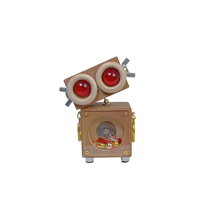 مجسمه چوبی مدل آدمک کد 29