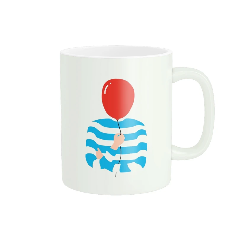 ماگ پاد آفرین مدل آدمک بادکنکی کد 370