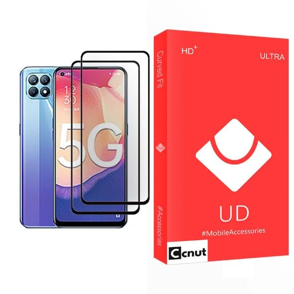 محافظ صفحه نمایش کوکونات مدل UD Ultra MIX002 مناسب برای گوشی موبایل اوپو Reno4 SE بسته دو عددی