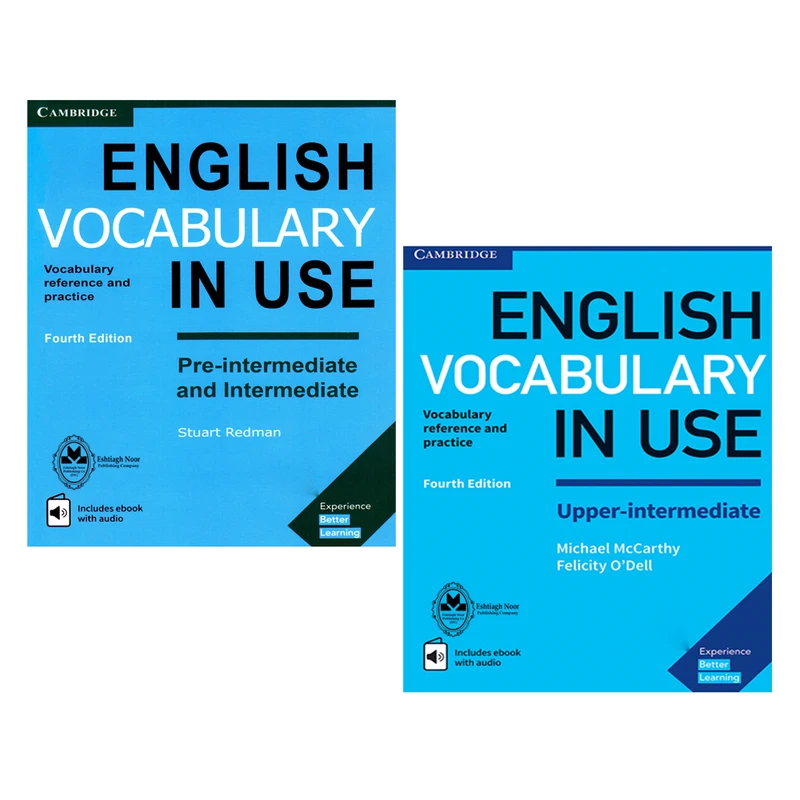 کتاب English Vocabulary In Use اثر جمعی از نویسندگان انتشارات اشتیاق نور دو جلدی