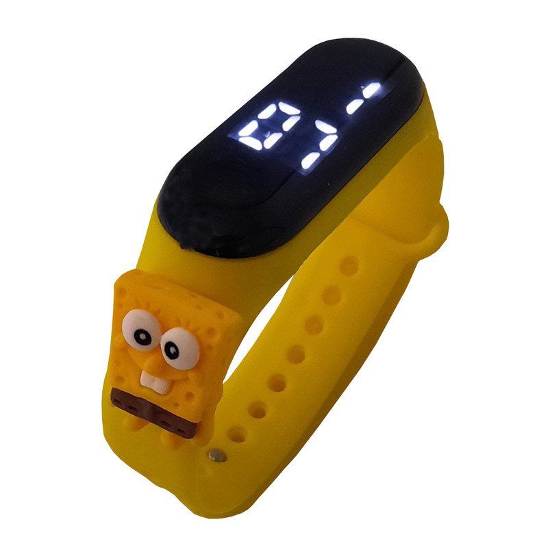 ساعت مچی دیجیتال مدل باب اسفنجی کد 03