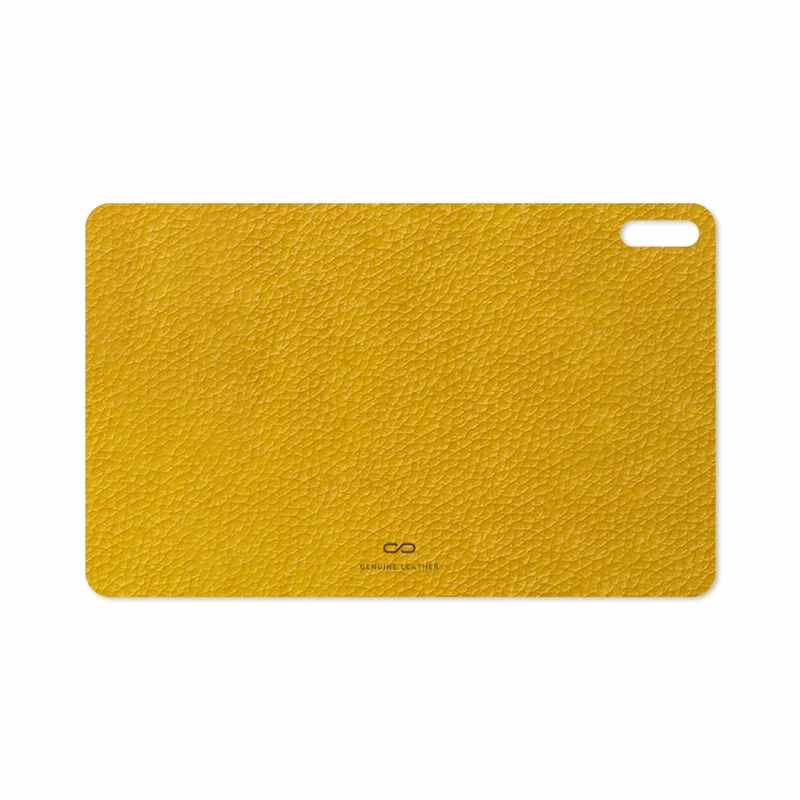 برچسب پوششی ماهوت مدل Mustard-Leather مناسب برای تبلت هوآوی Matepad 10.4 2020 BAH3-L09