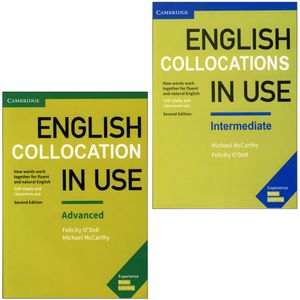 کتاب English Collocations in use اثر M. McCarthy انتشارات کمبریج دوجلدی