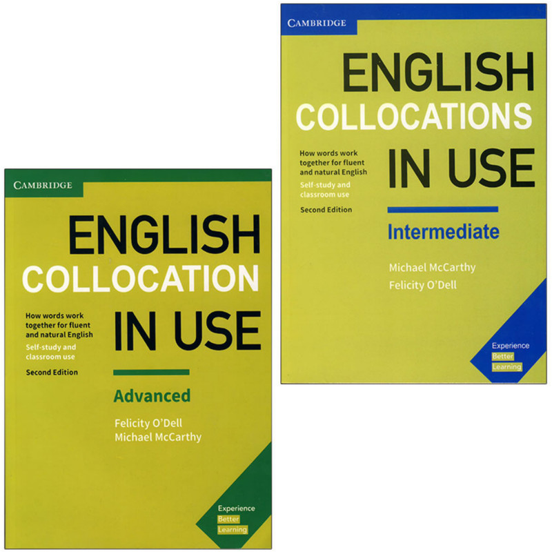 کتاب English Collocations in use اثر M. McCarthy انتشارات کمبریج دوجلدی کتاب English Collocations in use اثر M. McCarthy انتشارات کمبریج دوجلدی