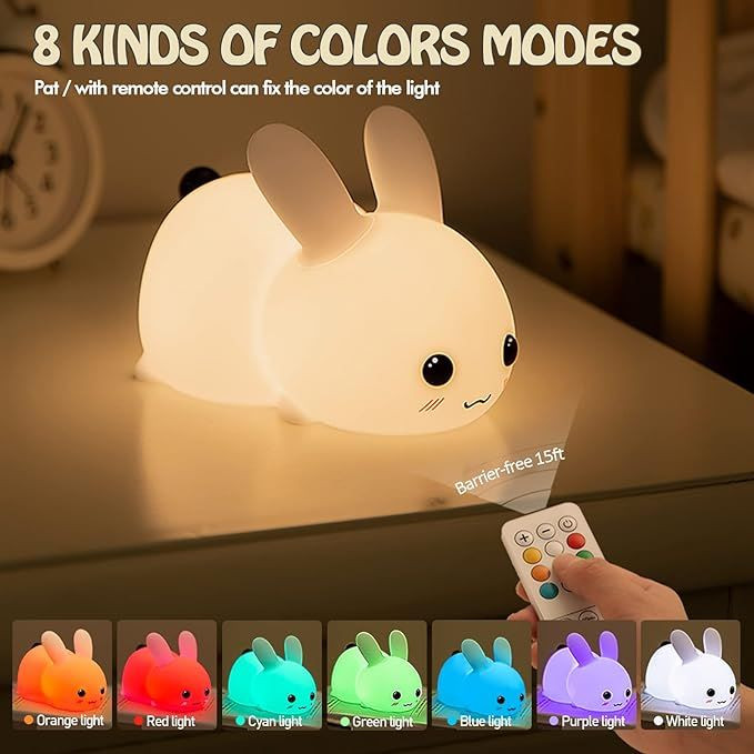 چراغ خواب کودک طرح خرگوش مدل Bunny Light
