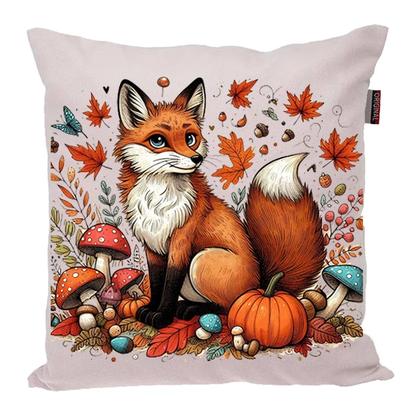 کوسن پاد آفرین مدل پاییز طرح روباه کد PK30228