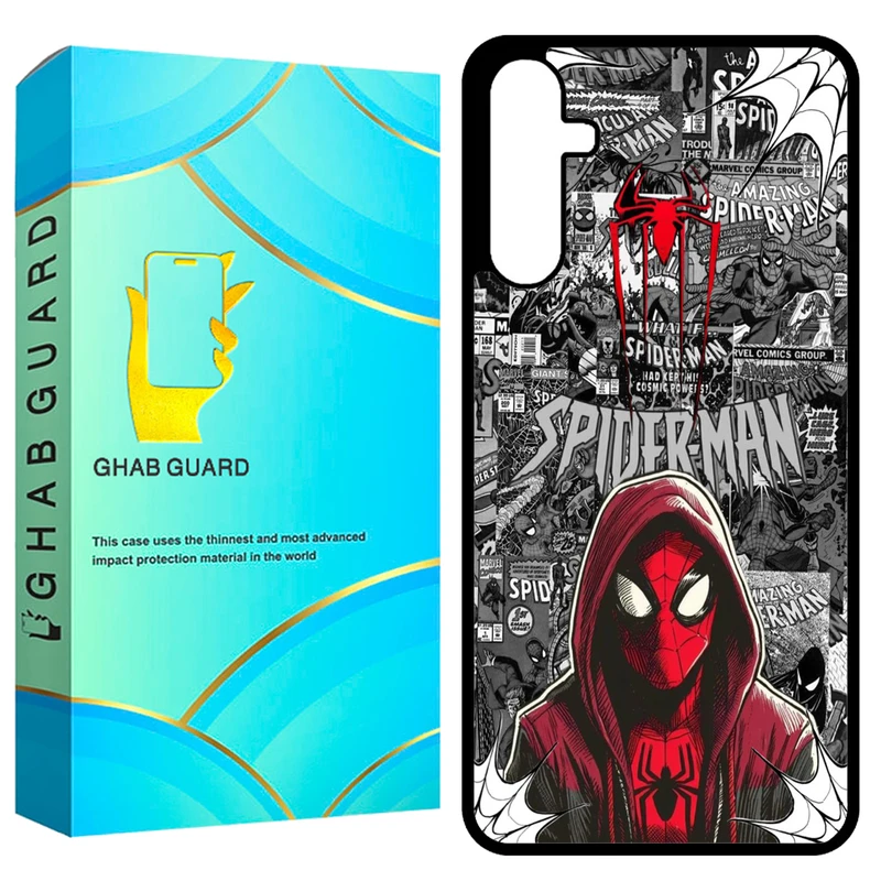 کاور قاب گارد طرح اسپایدر من مدل GCHPA14 مناسب برای گوشی موبایل سامسونگ Galaxy A14 4G / A14 5G / M14 5G