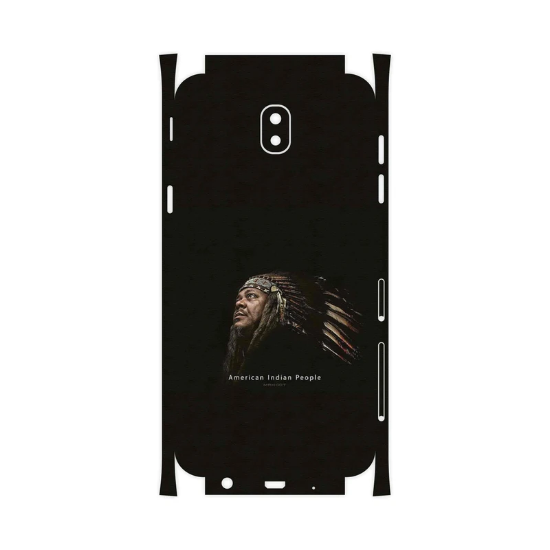 برچسب پوششی ماهوت مدل Portrait of an Indian Man-FullSkin مناسب برای گوشی موبایل سامسونگ Galaxy J5 Pro