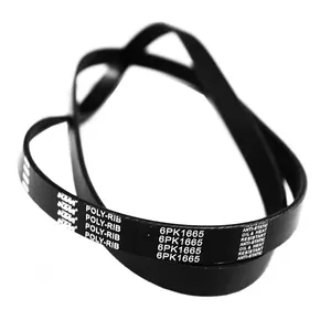 تسمه دینام کی تی ام پلاس مدل 6PK 1665 مناسب برای پژو پارس