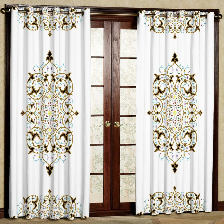 پرده پانچی کد 5191 سایز 280x140 سانتی متر