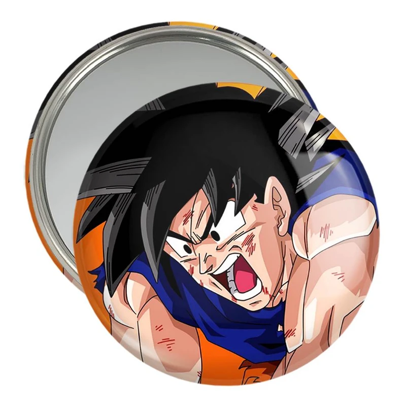 آینه جیبی خندالو مدل گوکو انیمه دراگون بال Dragon Ball  کد 12047