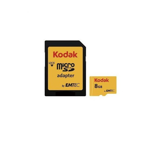 کارت حافظه SDHC کداک مدل V10 کلاس 10 استاندارد C10 سرعت 50mbps ظرفیت 8 گیگابایت