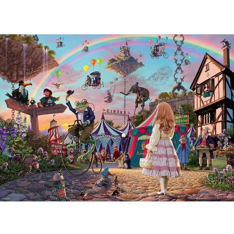 پازل 1000 تکه راونزبرگر مدل Enchanted Circus کد 12000285