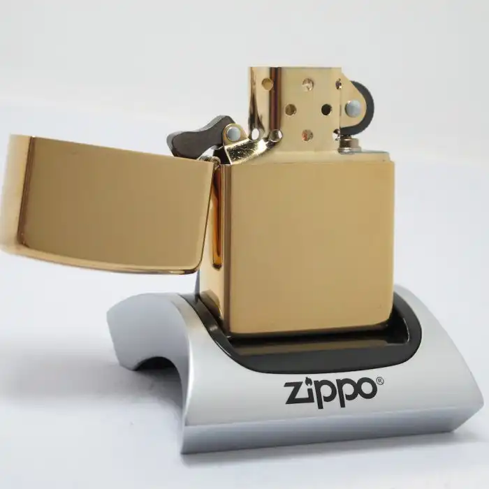 فندک زیپو مدل Zippo 254B High Polish Brass
