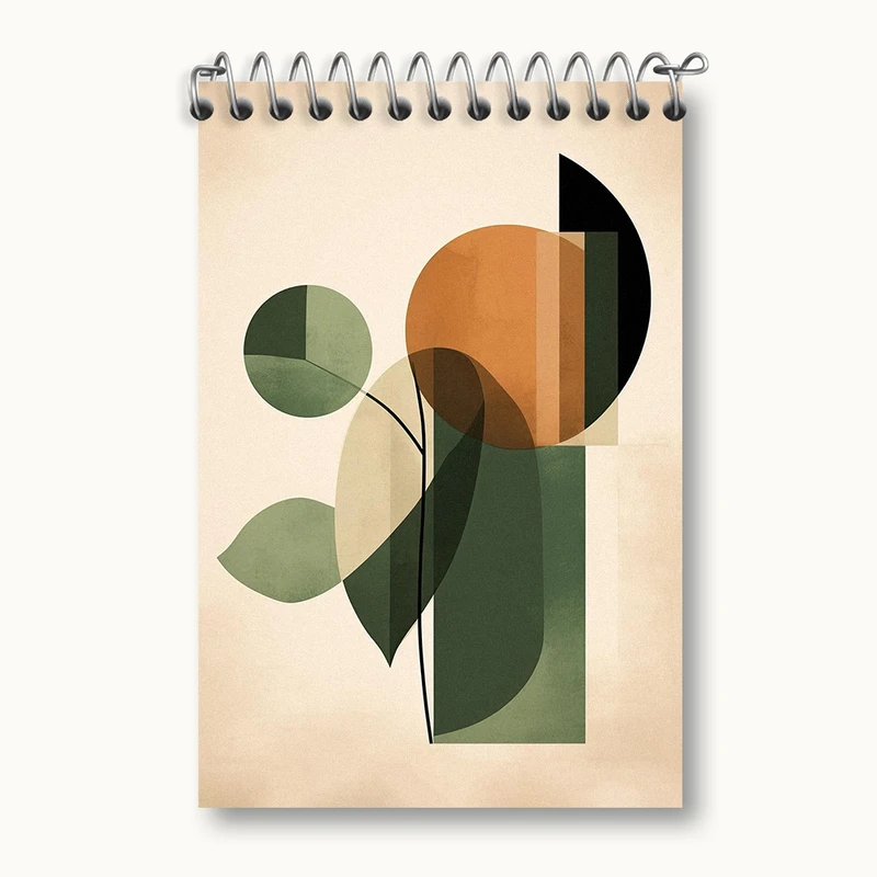 دفتر یادداشت 50 برگ خندالو مدل دکوراتیو (decorative) کد F1896