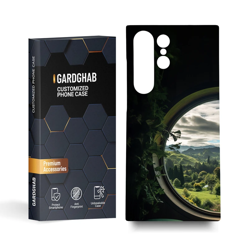 کاور گارد قاب مدل ساده مناسب برای گوشی موبایل سامسونگ Galaxy S23 Ultra