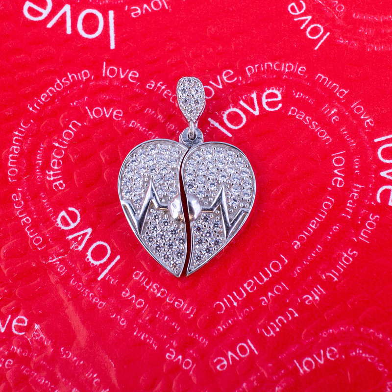 آویز گردنبند نقره زنانه مدل AVN_M0144