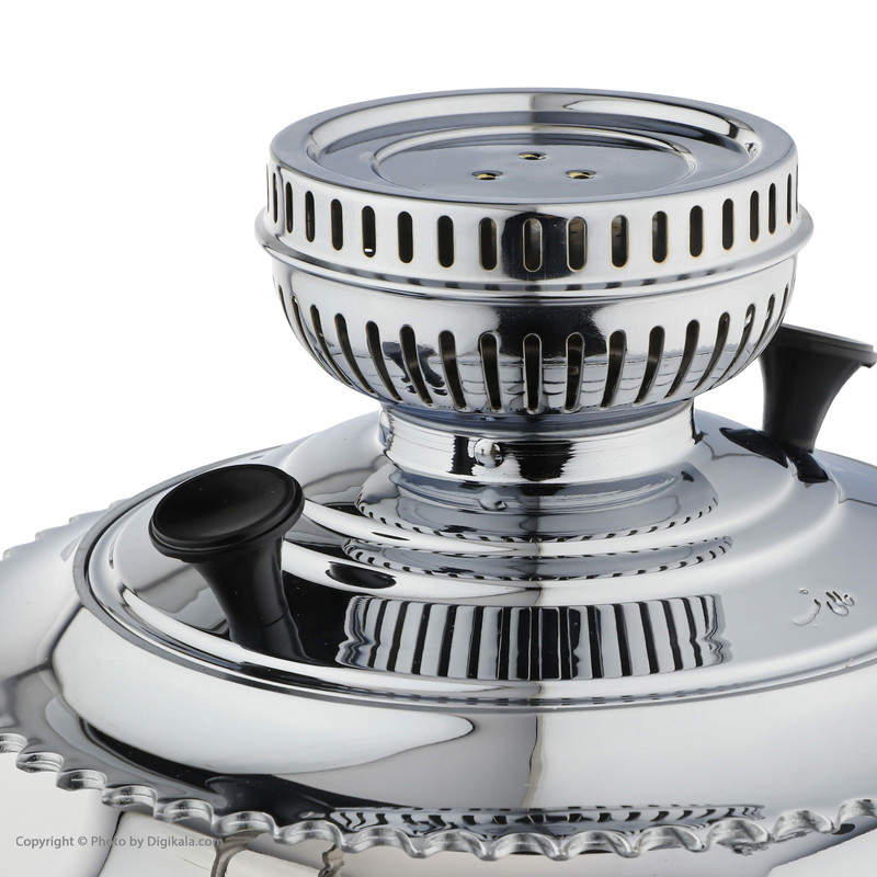 سماور گاز سوز عالی نسب مدل سیمینه گنجایش 5 لیتر سماور گاز سوز عالی نسب مدل سیمینه گنجایش 5 لیتر