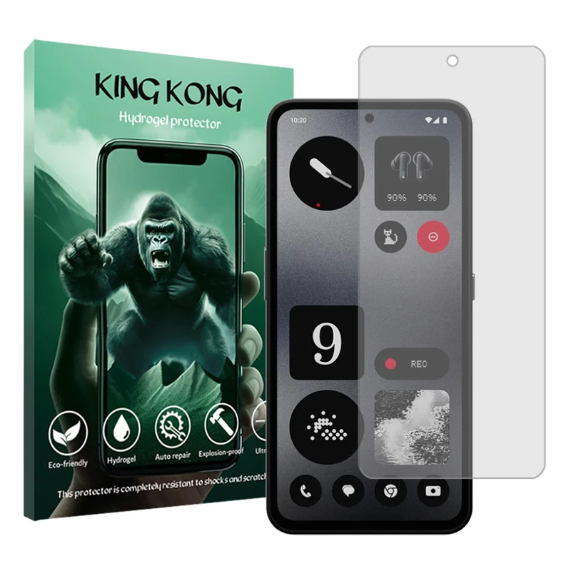 محافظ صفحه نمایش شفاف کینگ کونگ مدل Tough مناسب برای گوشی موبایل ناتینگ CMF Phone 1