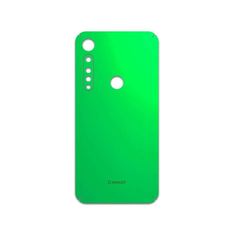 برچسب پوششی ماهوت مدل Matte-Green مناسب برای گوشی موبایل موتورولا One Vision Plus