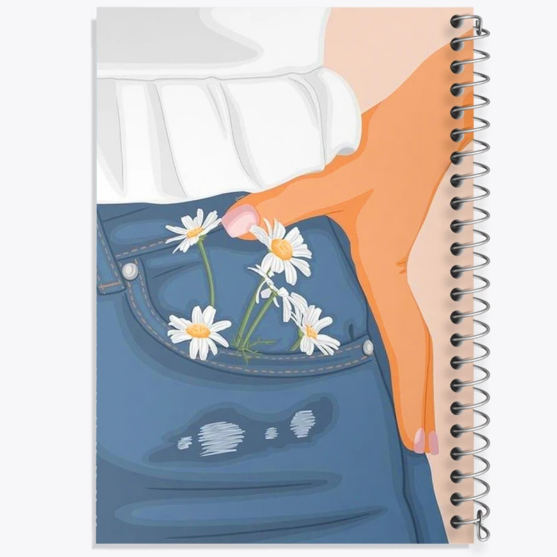 دفتر لیست خرید 50 برگ خندالو طرح دخترانه کد N2400