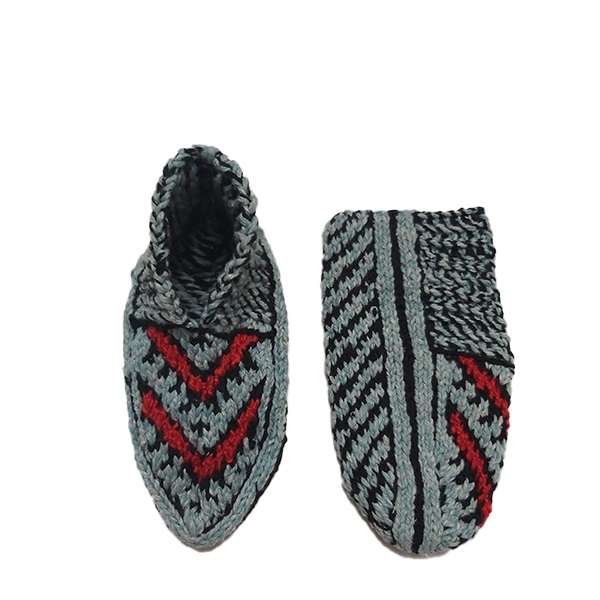 پاپوش بافت مدل کاج کد 00029 بسته 2 عددی