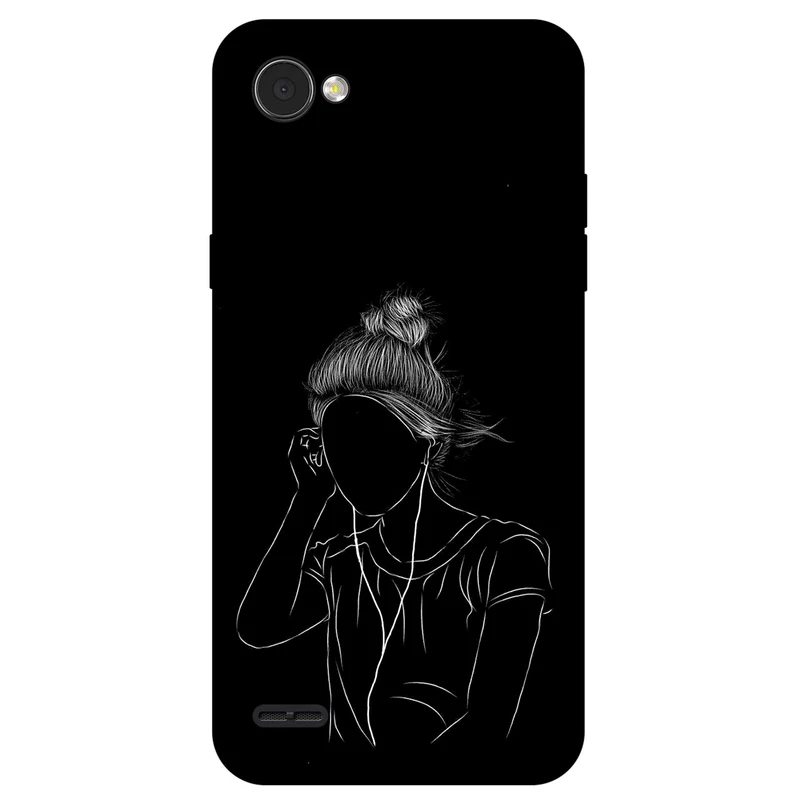 کاور مگافون طرح مینیمال مدل 1858 مناسب برای گوشی موبایل ال جی Q6 / Q6 Plus