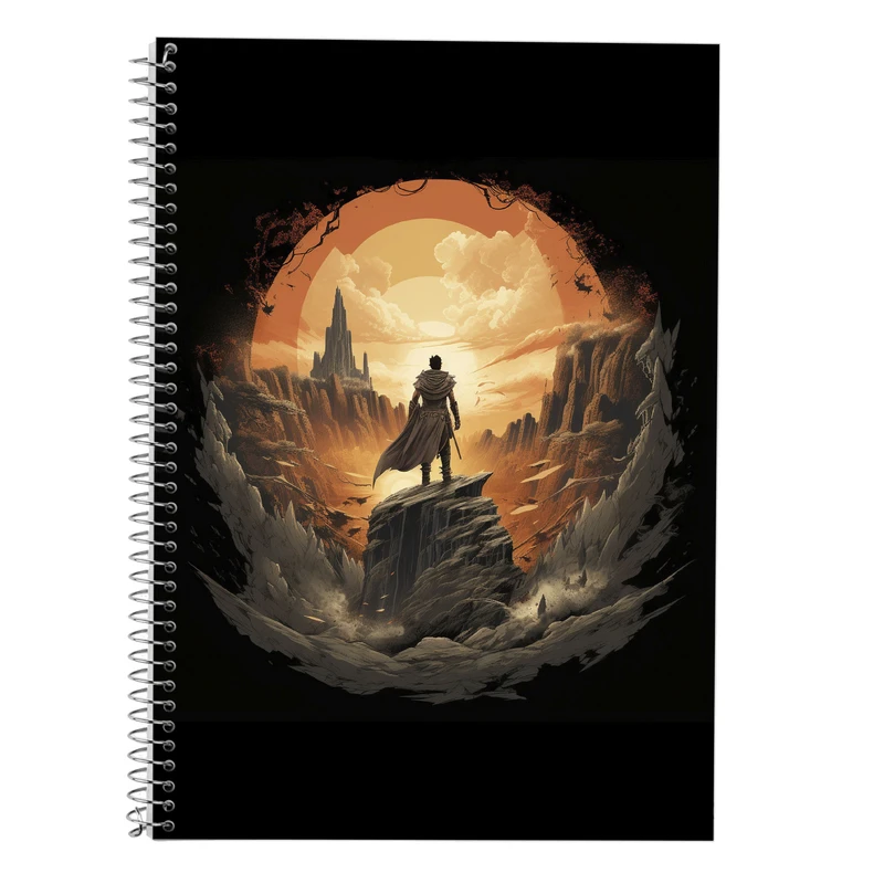 دفتر لغت 50 برگ مدوپد طرح  ارباب حلقه ها The Lord of the Rings کد DF3054