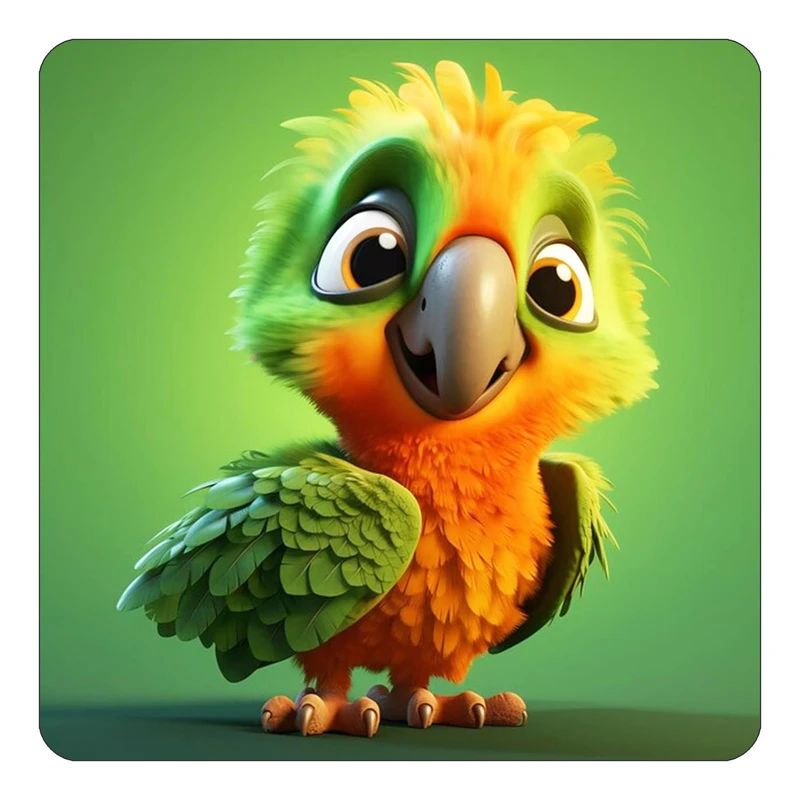 مگنت کاکتی طرح حیوانات کارتونی مدل mp27991