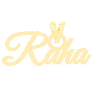 آویز گردنبند طلا 18 عیار زنانه الن نار مدل ELN3557