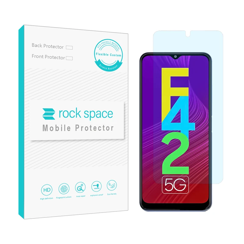 محافظ صفحه نمایش آنتی بلو  راک اسپیس مدل HyBLU مناسب برای گوشی موبایل سامسونگ Galaxy F42 5G