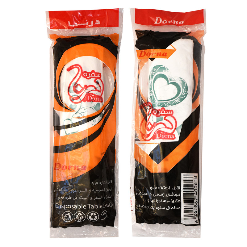سفره یکبار مصرف درنا مدل 1221 رول 20 متری