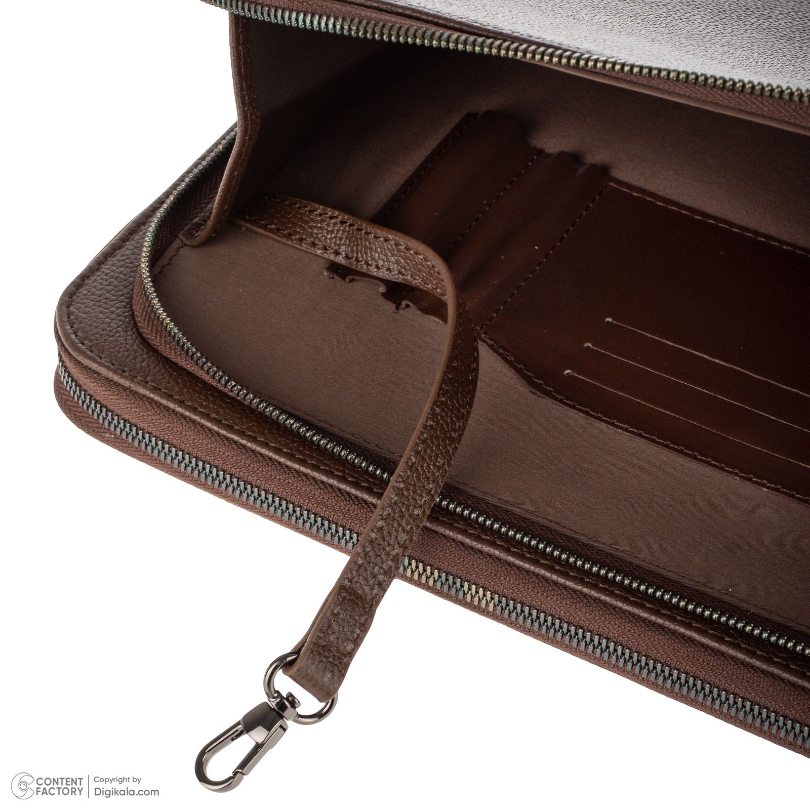 کیف دستی مردانه چرم مشهد مدل O5505-088-01 - - 9