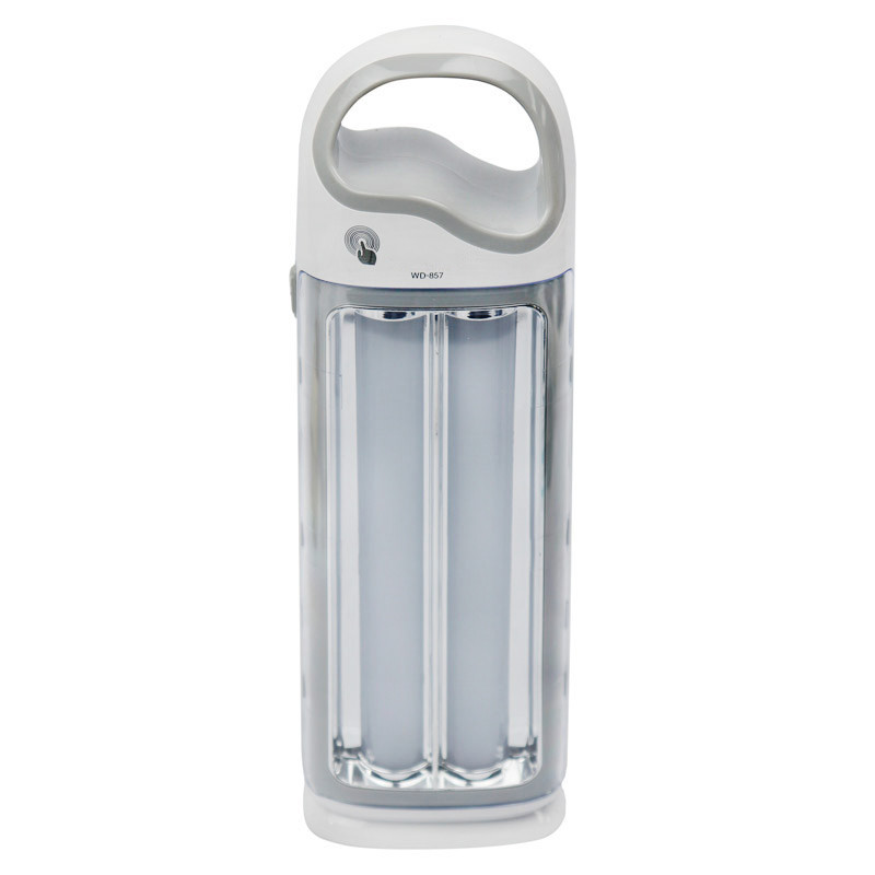 چراغ اضطراری مدل شارژی کد WD-857 با نور مهتابی