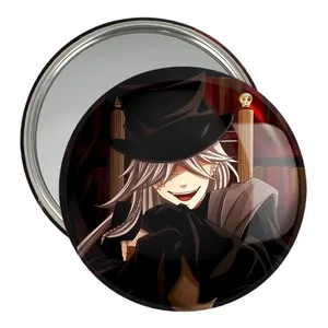 آینه جیبی خندالو مدل اندرتیکر انیمه خادم سیاه Black Butler  کد 16304