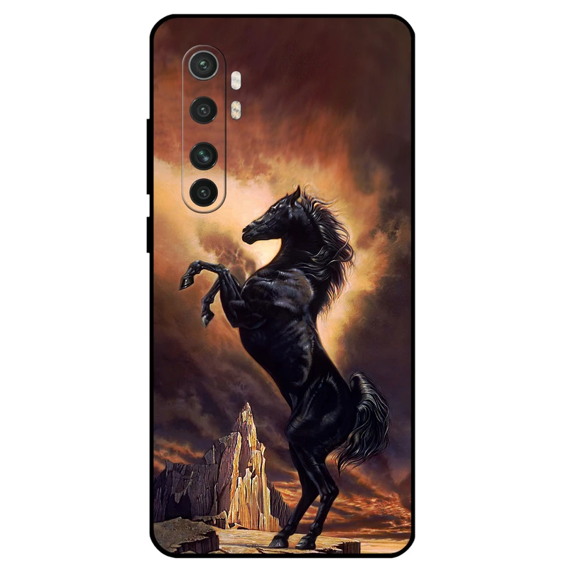کاور مگافون طرح اسب مدل 2820 مناسب برای گوشی موبایل شیائومی Mi Note 10 Lite  