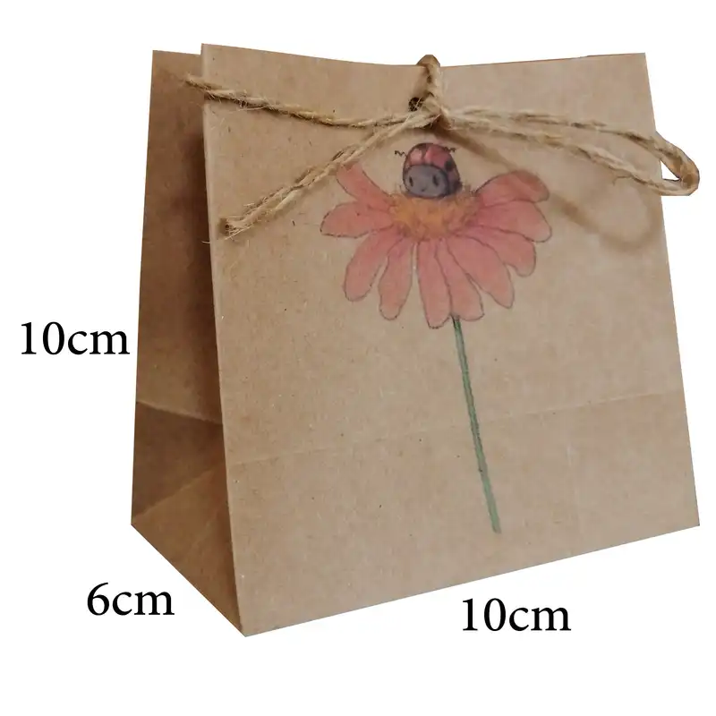 پاکت هدیه مدل گل و کادو مجموعه 2 عددی