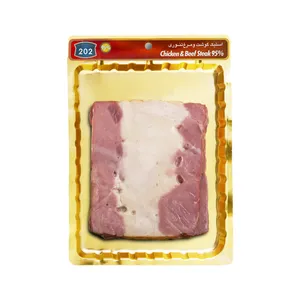 استیک گوشت و مرغ تنوری 95 درصد 202 - 300 گرم