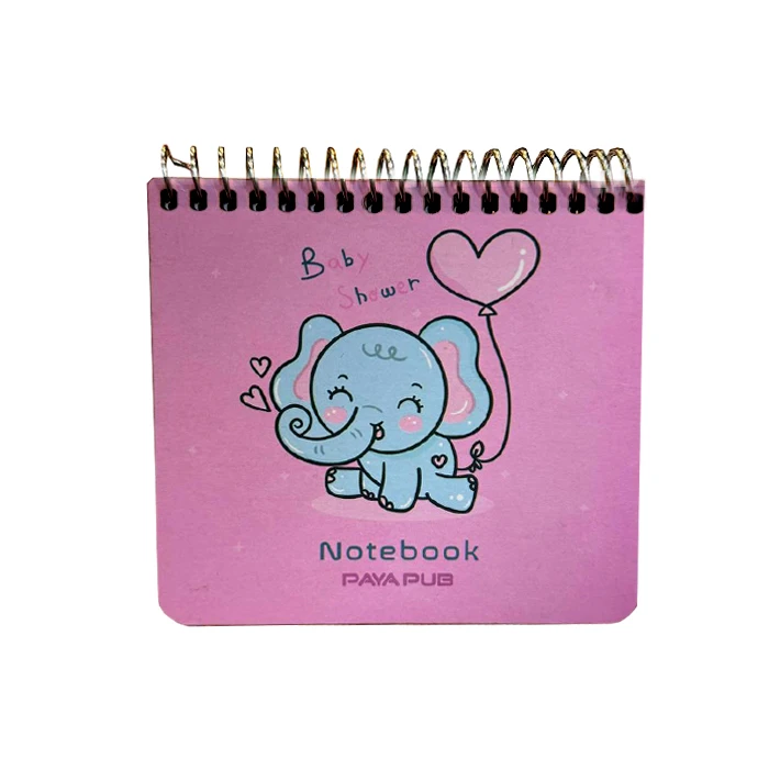 دفترچه یادداشت 80 برگ پایاپاب مدل فیل کد 55