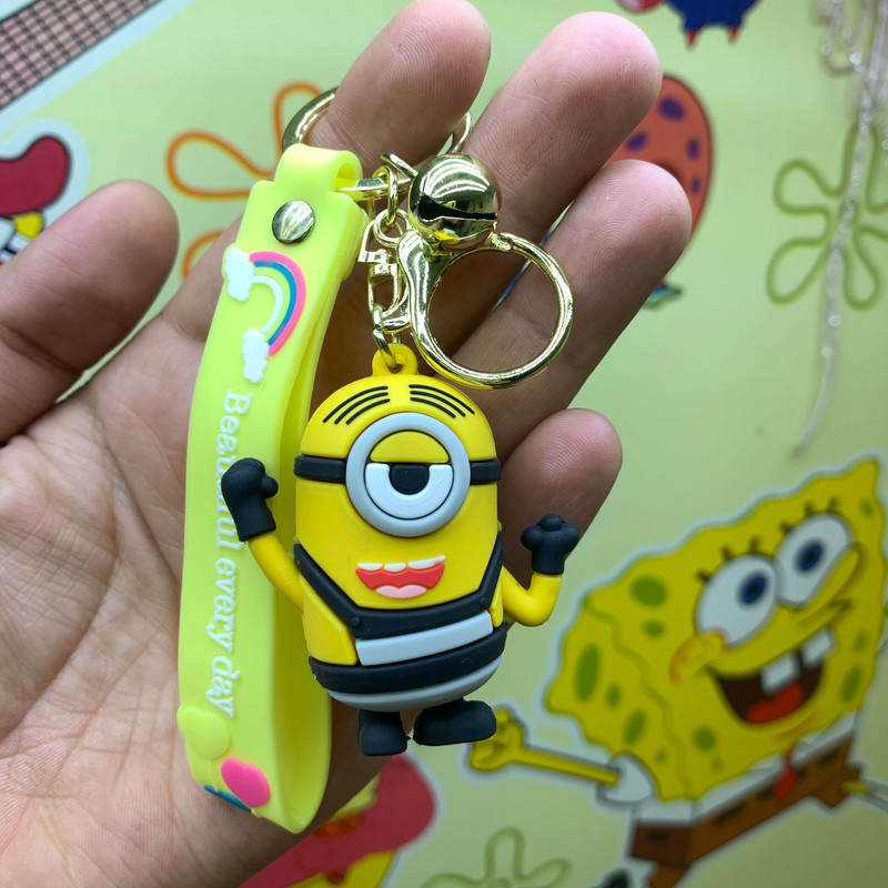 جاکلیدی مدل سیلیکونی طرح مینیون بانمک