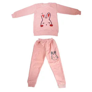 ست سویشرت و شلوار دخترانه مدل خرگوشی