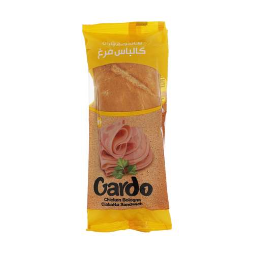 ساندويچ چاباتا کالباس مرغ گاردو - 240 گرم