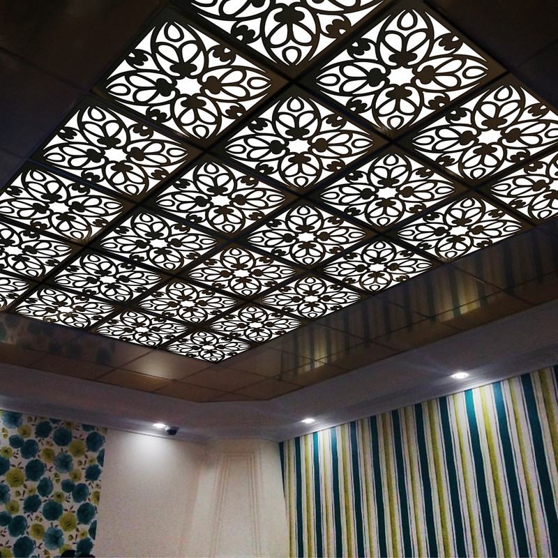 تایل سقفی آسمان مجازی بنی دکو مدل MC55 اندازه 60x60 سانتی متر