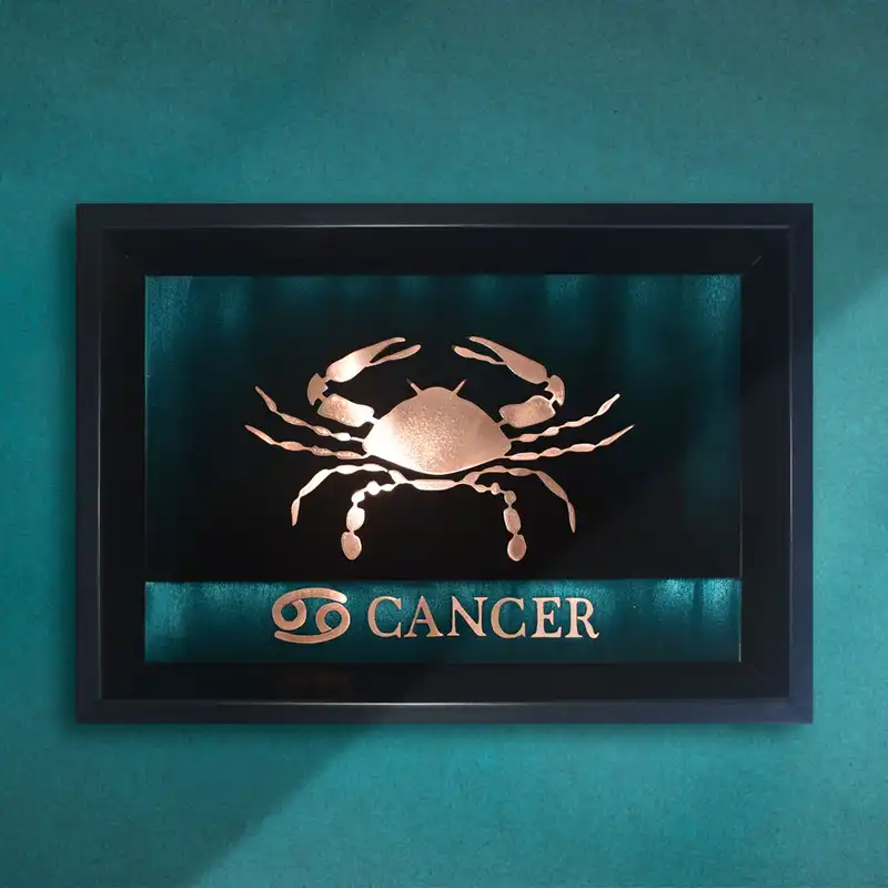 تابلو معرق مسی طرح نماد ماه تولد تیر کد 2030-61